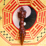54/2000  Thunderbolt Jujube Wood Vajra Pendant Horse-Head Amida Ming Wang Subduing Demon Mace Invariable Amid Ming Wang Vajra Pendant - Image 3