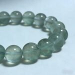Natural Green Fluorite Beaded Bracelet for Mental Clarity & Positive Energy - Image 3