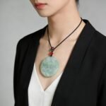 Hand-Carved Grade A Jadeite 12 Chinese Zodiac Pendant | Lotus & Fortune Symbol Amulet Necklace (Unisex) - Image 6