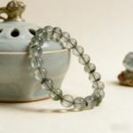 Natural Green Phantom "Treasure Bowl" Quartz Beaded Bracelet | Abundance & Prosperity Gem for Wealth Manifestation