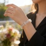 Natural Clear Quartz Chip Bracelet | Raw Crystal Energy Bracelet | Gold-Filled Adjustable Chain | Healing Gemstone Jewelry for Women - Image 4