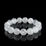 Natural Milky White Quartz Beaded Bracelet | Pure Calm Gem for Soft Minimalist Style - Image 5