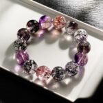Natural "Spider Lily Super Seven Venom" Crystal Bracelet | Mystical Multi-Hued Gemstone Jewelry for Spiritual Power - Image 5