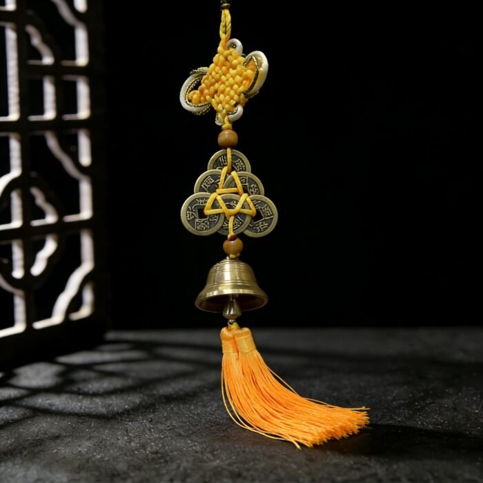 2026 Feng Shui Decor: Six - Imperial - Coin Bell for Harmonizing Qi, Protecting Home and Attracting Prosperity in the Year of the Horse - Image 2