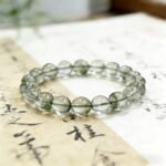Natural Green Phantom "Treasure Bowl" Quartz Beaded Bracelet | Abundance & Prosperity Gem for Wealth Manifestation - Image 7