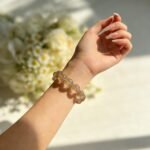 Venus Rutilated Quartz Beaded Bracelet | Solar Plexus Chakra Crystal for Abundance, Confidence & Success - Image 3