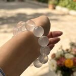 Natural Milky White Quartz Beaded Bracelet | Pure Calm Gem for Soft Minimalist Style - Image 3