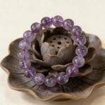 Natural Purple Aurora "Nine Purple" Quartz Beaded Bracelet | Luck & Transformation Crystal for Iridescent Purple Style - Image 5