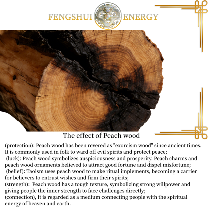 Thunderstruck peach wood purple wisteria name plaque with a small sword engraved on the back, with the Big Dipper painted with cinnar, pendant hanging ornament for personal use - Image 6