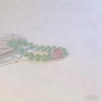 Fresh Green Prehnite & Rose Quartz Bracelet | Heart Chakra Healing & Love Energy Gemstone Jewelry - Image 7