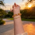 "Violent Wealth" Natural Citrine + Yellow Tower Quartz + Golden Azeztulite Bracelet | Extreme Abundance & Career Boost Gemstone Jewelry - Image 4