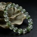 Natural Green Phantom "Treasure Bowl" Quartz Beaded Bracelet | Abundance & Prosperity Gem for Wealth Manifestation - Image 2