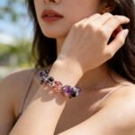 Natural "Spider Lily Super Seven Venom" Crystal Bracelet | Mystical Multi-Hued Gemstone Jewelry for Spiritual Power - Image 4