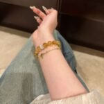 "Violent Wealth" Natural Citrine + Yellow Tower Quartz + Golden Azeztulite Bracelet | Extreme Abundance & Career Boost Gemstone Jewelry - Image 3