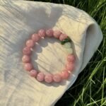 Natural Old Mine Purple Horse Pink Quartz & Hetian Jade Bracelet | Emotional Healing & Protection Gemstone Jewelry - Image 7