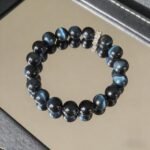 Natural Blue Tiger's Eye Bracelet | Throat Chakra Activation & Courage Boost Gemstone Jewelry - Image 6