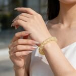 Natural Fluorescent Lemon Quartz Beaded Bracelet | Solar Plexus Chakra Gem for Joy, Vitality & Bright Energy - Image 4