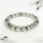 Natural Green Phantom "Treasure Bowl" Quartz Beaded Bracelet | Abundance & Prosperity Gem for Wealth Manifestation - Image 5