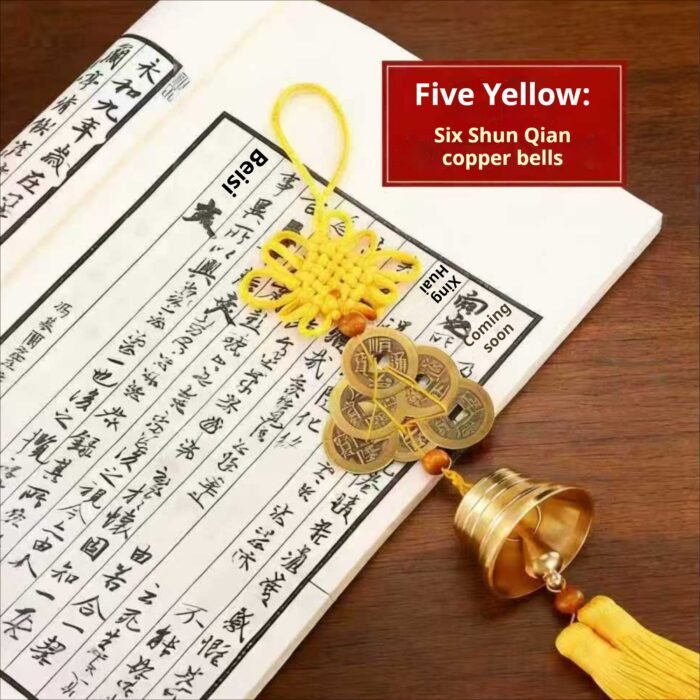 2026 Feng Shui Decor: Six - Imperial - Coin Bell for Harmonizing Qi, Protecting Home and Attracting Prosperity in the Year of the Horse - Image 4