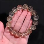 Venus Rutilated Quartz Beaded Bracelet | Solar Plexus Chakra Crystal for Abundance, Confidence & Success - Image 7