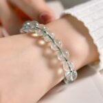 Natural Green Phantom "Treasure Bowl" Quartz Beaded Bracelet | Abundance & Prosperity Gem for Wealth Manifestation - Image 4
