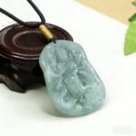 Thousand-Hand Guanyin Natural Type-A Jade Pendant Necklace | Compassion & Protection Amulet for Spiritual Balance - Image 4