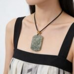 Hand-Carved Icy Green Jade Monkey Pendant | Symbol of Good Fortune & Wisdom | Artisanal Chinese Gemstone Jewelry - Image 7