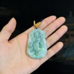 Thousand-Hand Guanyin Natural Type-A Jade Pendant Necklace | Compassion & Protection Amulet for Spiritual Balance - Image 2