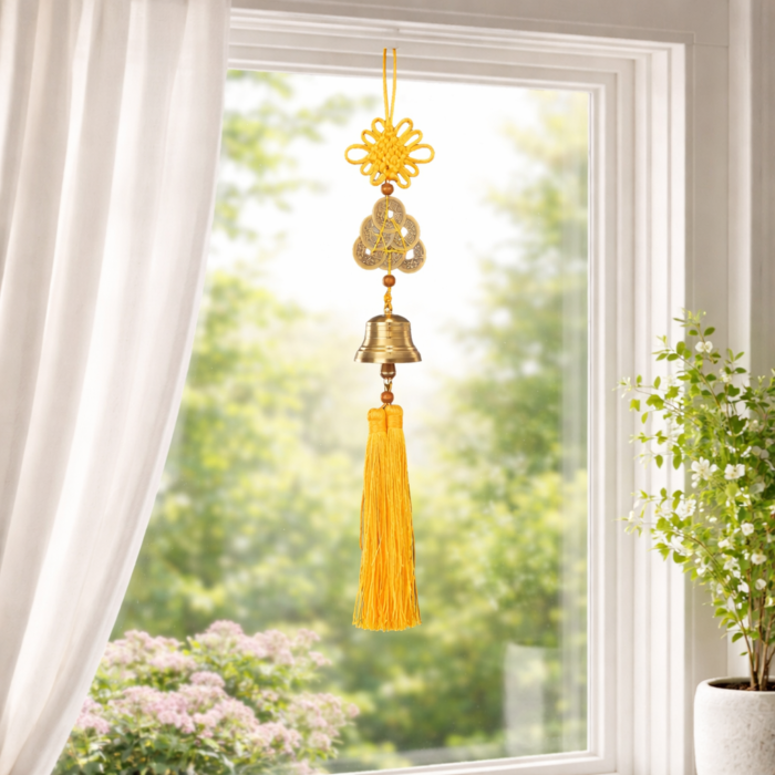 2026 Feng Shui Decor: Six - Imperial - Coin Bell for Harmonizing Qi, Protecting Home and Attracting Prosperity in the Year of the Horse - Image 6