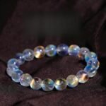 Madagascar Rainbow Moonstone Bracelet | Intuition, Emotional Healing & Feminine Balance Gemstone Jewelry - Image 6