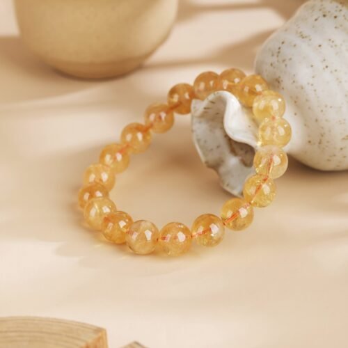 Natural Wealth Citrine Bracelet | Prosperity, Confidence & Solar Plexus Energy Jewelry