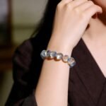 Madagascar Rainbow Moonstone Bracelet | Intuition, Emotional Healing & Feminine Balance Gemstone Jewelry - Image 4