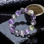 Natural Colorful Tremolite Cat's Eye Kunzite Bracelet | Emotional Healing & Intuition Crystal Jewelry - Image 6