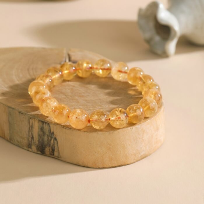 Natural Wealth Citrine Bracelet | Prosperity, Confidence & Solar Plexus Energy Jewelry - Image 6