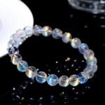 Madagascar Rainbow Moonstone Bracelet | Intuition, Emotional Healing & Feminine Balance Gemstone Jewelry - Image 7