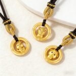 Bold Chinese Zodiac Rooster Pendant - Artisan Braided Cord Necklace with Stripe Anti-Counterfeit Validation - Image 5