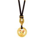 Timeless Chinese Zodiac Rat Pendant - Artisan Braided Cord Necklace with Stripe Security Validation