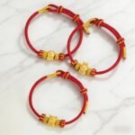 Serene Chinese Zodiac Goat Fortune Harmony Red Cord Bracelet - Stripe Safety Authenticated - Image 6