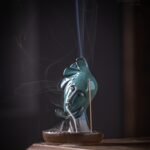 Abstract Ceramic Backflow Incense Burner - Artistic Figurine Incense Holder for Home Decor - Image 2