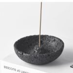Wabi-Sabi Volcanic Texture Incense Holder - Minimalist Oriental Incense Burner & Home Decor Accent - Image 5