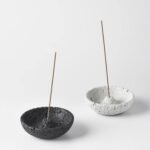 Wabi-Sabi Volcanic Texture Incense Holder - Minimalist Oriental Incense Burner & Home Decor Accent