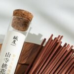 Premium Oriental Mountain Temple Peach Blossom Incense Sticks - Handcrafted Natural Sandalwood & Agarwood Home Fragrance - Image 2