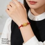 Faithful Chinese Zodiac Dog Fortune Loyalty Red Cord Bracelet - Stripe Security Assured - Image 2
