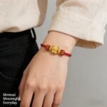 Regal Chinese Zodiac Tiger Fortune Power Red Cord Bracelet - Stripe Fraud Protected - Image 2