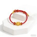 Vibrant Chinese Zodiac Horse Fortune Ambition Red Cord Bracelet - Stripe Security Assured